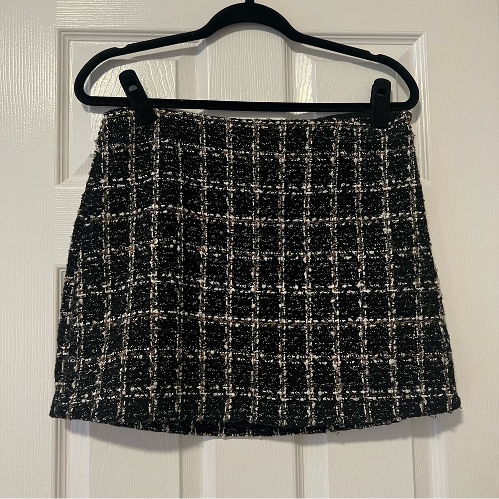 Abercrombie Tweed Mini Skort